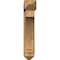 Ekena Millwork Imperial Arts and Crafts Rough Sawn Bracket w/ Offset Brace, Western Red Cedar, 8"W x 34"D x 42"H BKT0806X34X42IMP03RWR - alternate 3